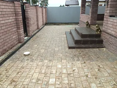 Мощение брусчаткой