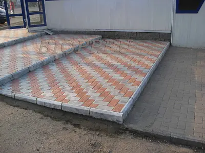 Мощение брусчаткой