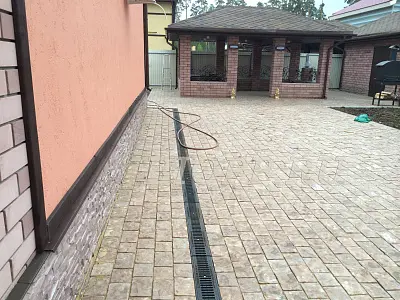 Мощение брусчаткой