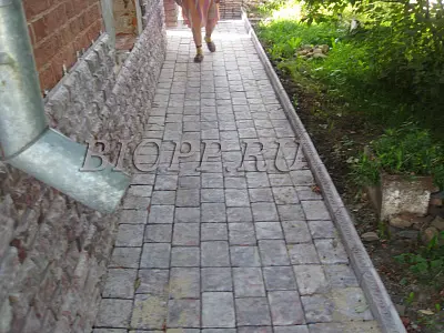 Мощение брусчаткой