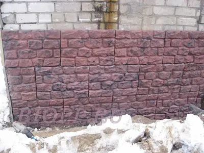 Облицовка цоколя