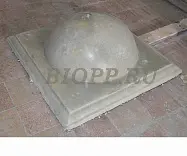 Крышка на столб «Полусфера» 400х400