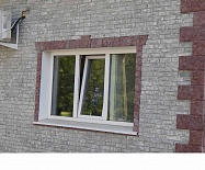 Комплект для отделки окна (проёма) с закладными.